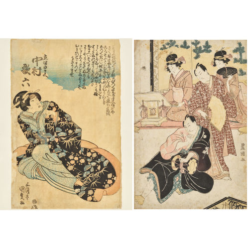 TOYOKUNI (TOYOKUNI I) UTAGAWA : Konvolut (DOBIASCHOFSKY AUKTIONEN AG)