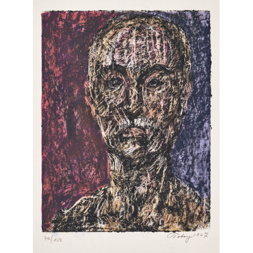 MARK TOBEY : 'Head' (DOBIASCHOFSKY AUKTIONEN AG)