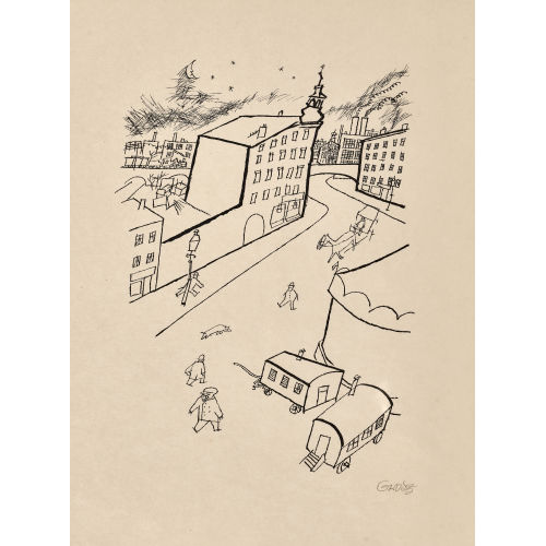 GEORGE (EIGTL. GROSS GROSZ : 'Peripherie' (DOBIASCHOFSKY AUKTIONEN AG)