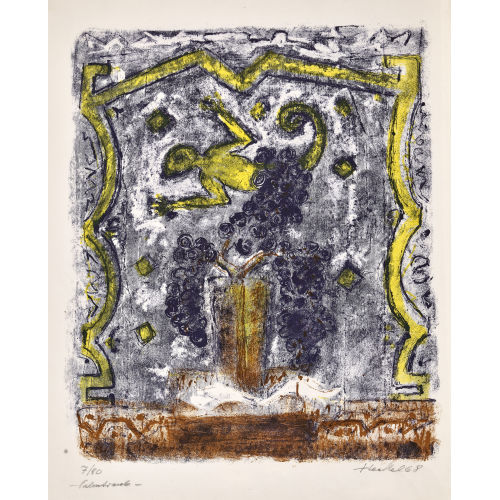 ERICH HECKEL : 'Palmtraube' (DOBIASCHOFSKY AUKTIONEN AG)