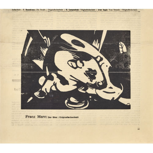 FRANZ MARC : 'Der Stier' (DOBIASCHOFSKY AUKTIONEN AG)