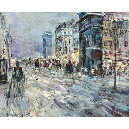 ADOLFO CARDUCCI : 'Portes Saint-Martin & Saint-Denis' (DOBIASCHOFSKY AUKTIONEN AG)