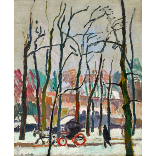 RAOUL DUFY : 'La Cal�che � Falaise' (DOBIASCHOFSKY AUKTIONEN AG)