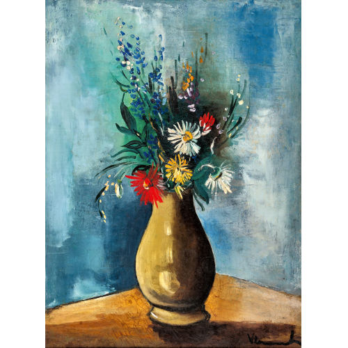 MAURICE DE VLAMINCK : 'Fleurs' (DOBIASCHOFSKY AUKTIONEN AG)