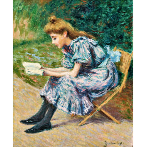 FEDERICO ZANDOMENEGHI : 'La Liseuse' (DOBIASCHOFSKY AUKTIONEN AG)