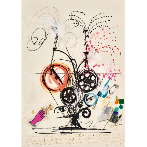 JEAN TINGUELY : Strawinski-Brunnen (DOBIASCHOFSKY AUKTIONEN AG)