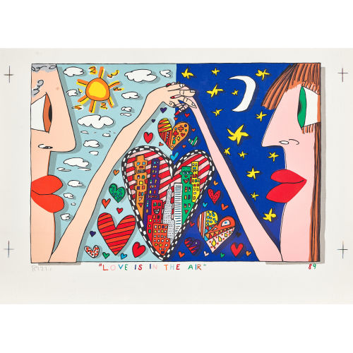 JAMES RIZZI : 'Love is in the air' (DOBIASCHOFSKY AUKTIONEN AG)