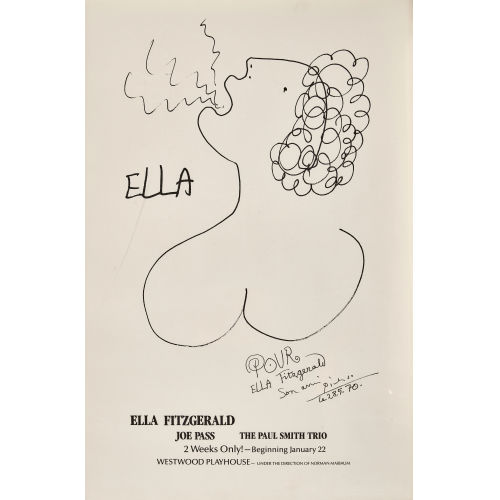 PABLO PICASSO : 'Ella Fitzgerald' (DOBIASCHOFSKY AUKTIONEN AG)