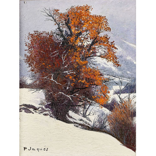 PIERRE JAQUES : 'Ch�ne au pied du Jura' (DOBIASCHOFSKY AUKTIONEN AG)