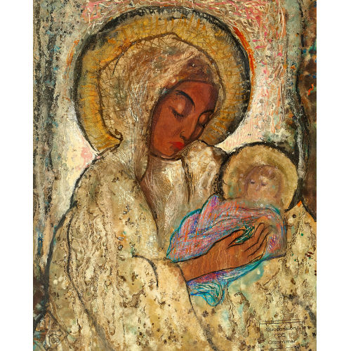 CHARLES-CLOS OLSOMMER : Madone et l'enfant (DOBIASCHOFSKY AUKTIONEN AG)