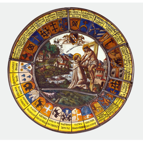 WAPPENSCHEIBE : Luzern, um 1650-1660 (DOBIASCHOFSKY AUKTIONEN AG)