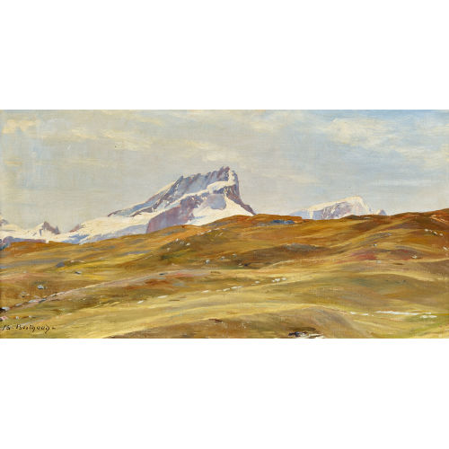 BLANCHE BERTHOUD : 'Le Rimpfischhorn' (DOBIASCHOFSKY AUKTIONEN AG)