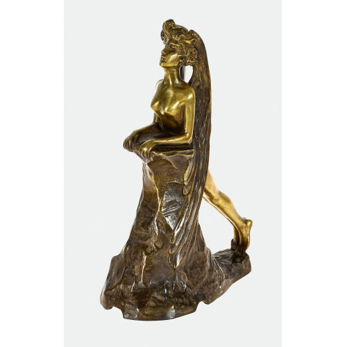 GEORGES FLAMAND : Femme ail�e sur un rocher (DOBIASCHOFSKY AUKTIONEN AG)