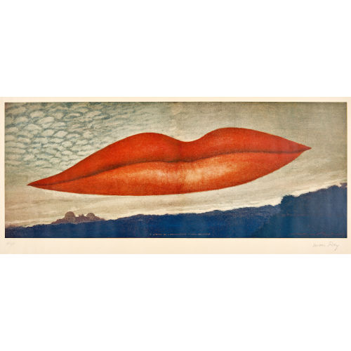 EMMANUEL) MAN RAY (EIGTL. RADNITZKY : 'A l'heure de l'observatoire - les amoureux' (DOBIASCHOFSKY AUKTIONEN AG)