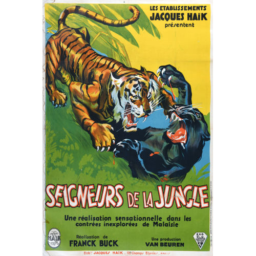 ANONYM : 'Seigneurs de la Jungle' (DOBIASCHOFSKY AUKTIONEN AG)