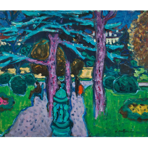 FRED STAUFFER : 'Genferpark' (DOBIASCHOFSKY AUKTIONEN AG)