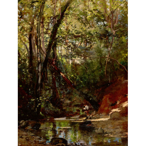 AUGUSTE BAUD-BOVY : 'Le ruisseau' (DOBIASCHOFSKY AUKTIONEN AG)