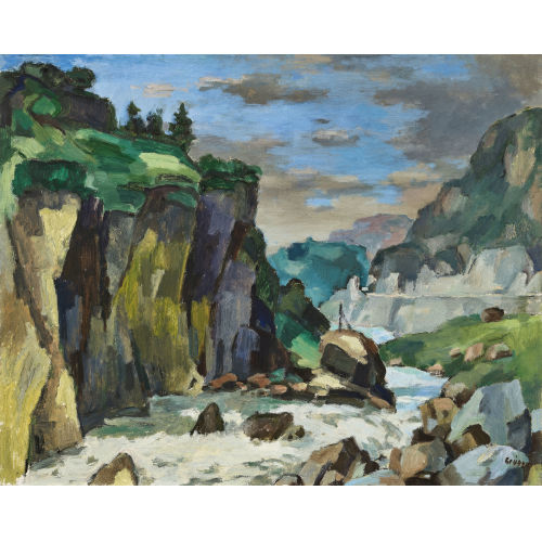 ARNOLD BR�GGER : 'Sustenstrasse' (DOBIASCHOFSKY AUKTIONEN AG)