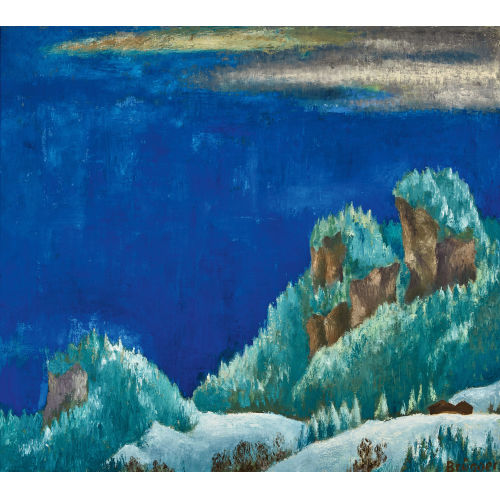 ARNOLD BR�GGER : 'Winterlandschaft' (DOBIASCHOFSKY AUKTIONEN AG)