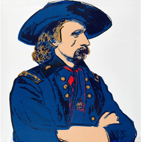 ANDY WARHOL : 'General Custer' (DOBIASCHOFSKY AUKTIONEN AG)