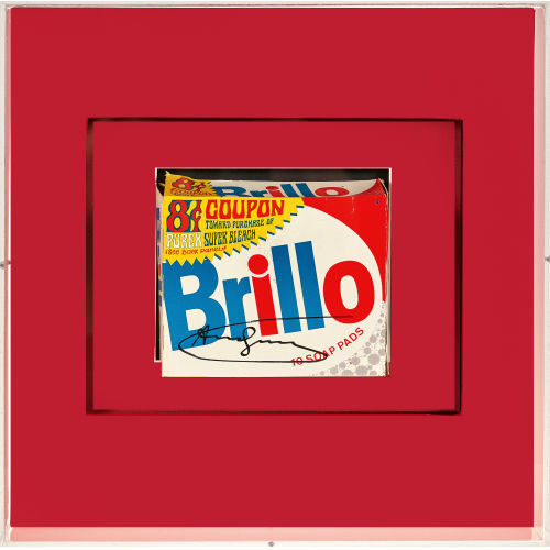 ANDY WARHOL : Brillo-Verpackung (DOBIASCHOFSKY AUKTIONEN AG)