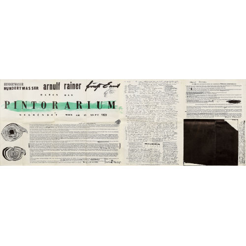 ARNULF RAINER : 'Pintorarium' (DOBIASCHOFSKY AUKTIONEN AG)