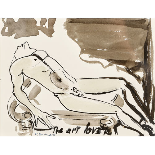MARLENE DUMAS : 'The art lover' (DOBIASCHOFSKY AUKTIONEN AG)