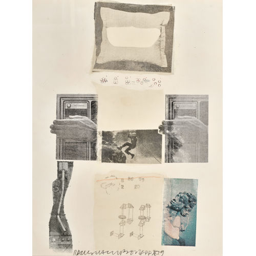 ROBERT MILTON ERNEST RAUSCHENBERG : 'Two reasons birds sing' (DOBIASCHOFSKY AUKTIONEN AG)