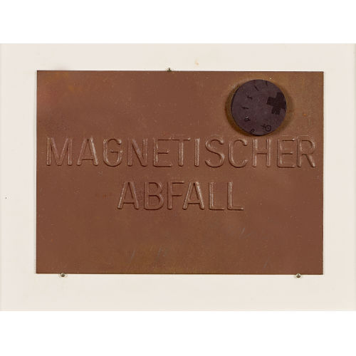 JOSEPH BEUYS : 'Magnetischer Abfall' (DOBIASCHOFSKY AUKTIONEN AG)