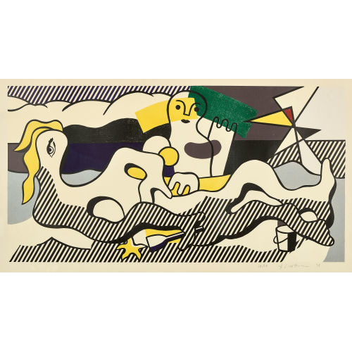 ROY LICHTENSTEIN : 'At the Beach' (DOBIASCHOFSKY AUKTIONEN AG)