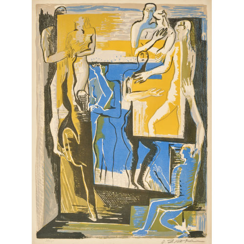 OSSIP ZADKINE : 'Marionettes' (DOBIASCHOFSKY AUKTIONEN AG)