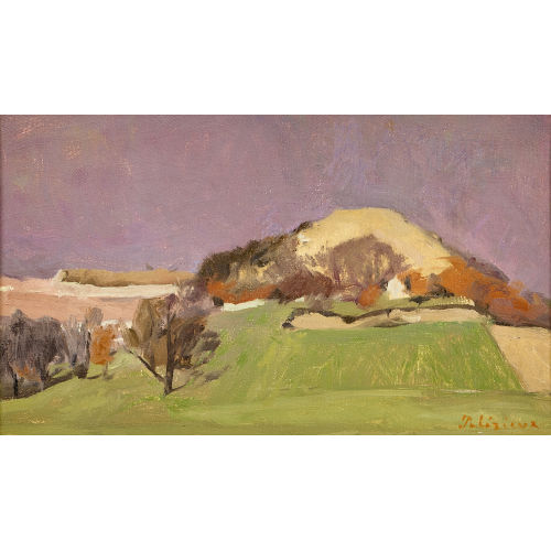 G�RARD DE PAL�ZIEUX : Colline � Veyras (DOBIASCHOFSKY AUKTIONEN AG)