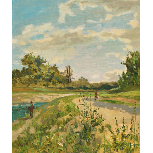 LEO DECK : 'Am Murtensee' (DOBIASCHOFSKY AUKTIONEN AG)