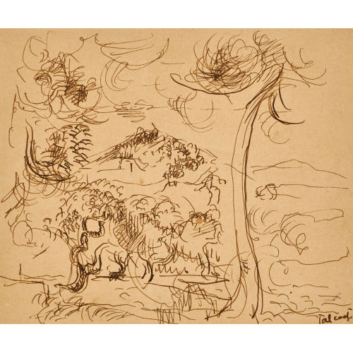 PIERRE (EIGTL. JACOB TAL-COAT : Paysage (DOBIASCHOFSKY AUKTIONEN AG)