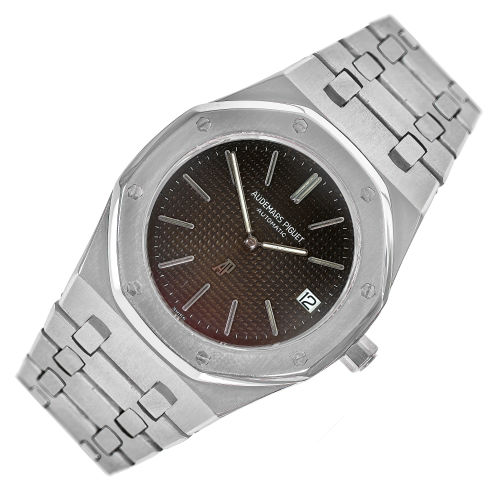 AUDEMARS PIGUET : Herrenarmbanduhr 'Royal Oak Jumbo, A-Serie' (DOBIASCHOFSKY AUKTIONEN AG)