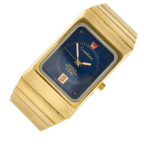 OMEGA : Herrenarmbanduhr 'Constellation, Megaquartz, F 2,4 MHz' (DOBIASCHOFSKY AUKTIONEN AG)