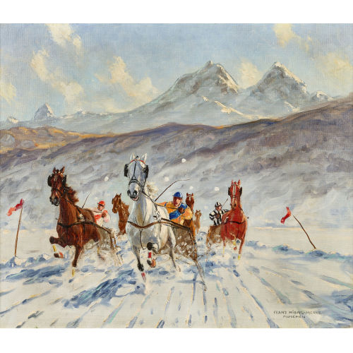 FRANZ HIENL-MERRE : Das Trabrennen (DOBIASCHOFSKY AUKTIONEN AG)
