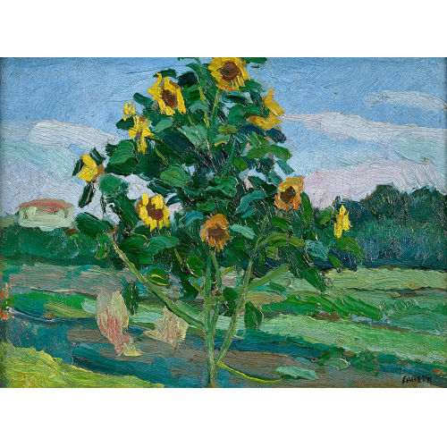 ALBERTO SALIETTI : Girasoli (DOBIASCHOFSKY AUKTIONEN AG)