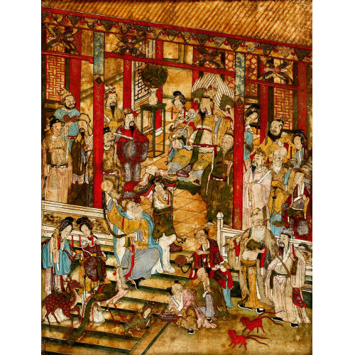 BILDPLATTE : China, 19. Jh (DOBIASCHOFSKY AUKTIONEN AG)