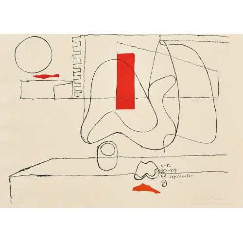 CHARLES-�DOUARD) LE CORBUSIER (EIGTL. JEANNERET : 'Os 2' (DOBIASCHOFSKY AUKTIONEN AG)