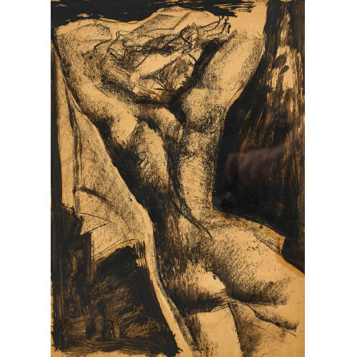 RODOLPHE TH�OPHILE BOSSHARD : Nu de dos (DOBIASCHOFSKY AUKTIONEN AG)