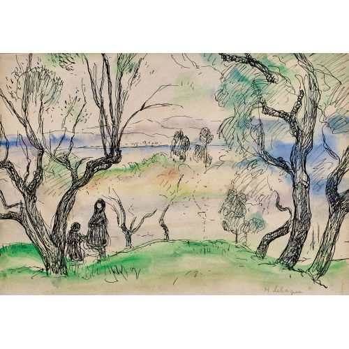 HENRI LEBASQUE : Paysage (DOBIASCHOFSKY AUKTIONEN AG)