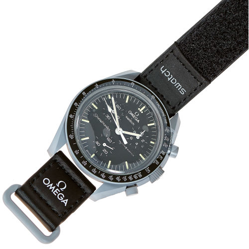 SWATCH : Armbanduhr 'Mission to the Moon', MoonSwatch Collection (DOBIASCHOFSKY AUKTIONEN AG)