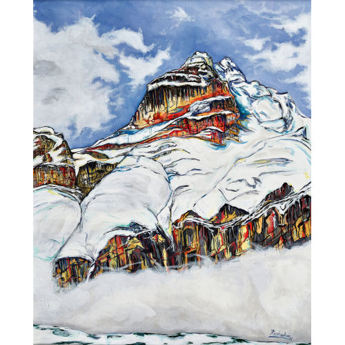 VALENTIN ROSCHACHER : 'Rote Platte (Jungfrau)' (DOBIASCHOFSKY AUKTIONEN AG)