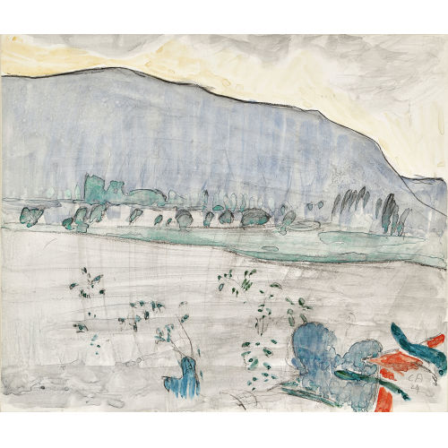 CUNO AMIET : Bodenseelandschaft (Ludwigshafen) (DOBIASCHOFSKY AUKTIONEN AG)