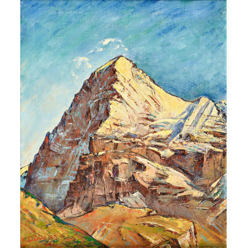LOUIS D�RR : 'Eiger von Wengernalp gesehen' (DOBIASCHOFSKY AUKTIONEN AG)