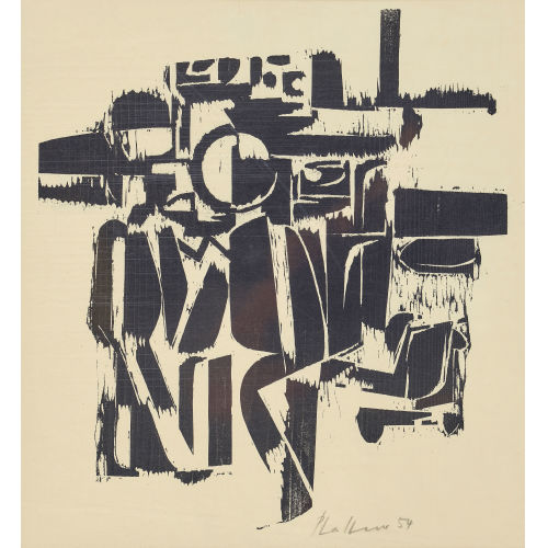 HERMANN PLATTNER : Expressive Komposition (DOBIASCHOFSKY AUKTIONEN AG)