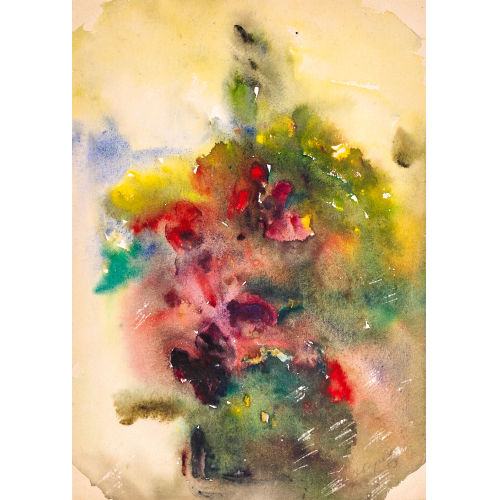 ANATOLY TIMOFEEVIC ZVEREV : Blumenstillleben (DOBIASCHOFSKY AUKTIONEN AG)