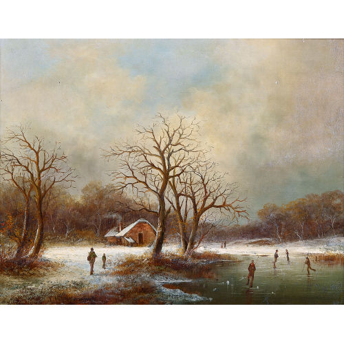 HENDRIK KLUYVER : Wintervergn�gen (DOBIASCHOFSKY AUKTIONEN AG)