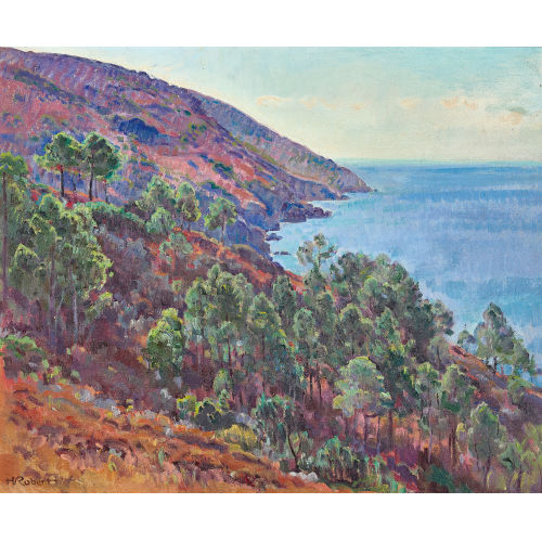 HENRI MARCEL ROBERT : S�dliche K�stenlandschaft (DOBIASCHOFSKY AUKTIONEN AG)